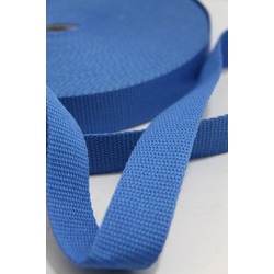 COTTON STRAP FOR BAG HANDLES -   BLUE