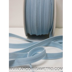 Colorful elastic aprox 8 mm - baby blue