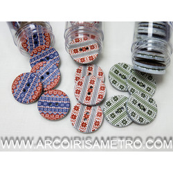 COCONUT BUTTONS 25MM