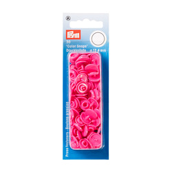 KAM PLASTIC SNAPS -  SIZE 20 HOT PINK