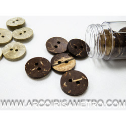 COCONUT BUTTONS 15MM