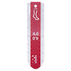 Régua para medir malhas/ meias