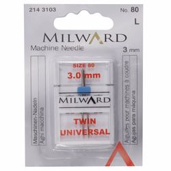 Milward - Agulha para máquina - Twin Universal