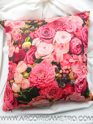 Digital Print Pillow - Flowers