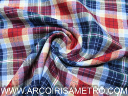 Flanel - Blue and red check