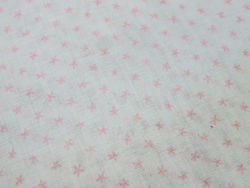 Curtains - Voile with stars - pink