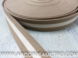 Strap for bag handle with stripe 