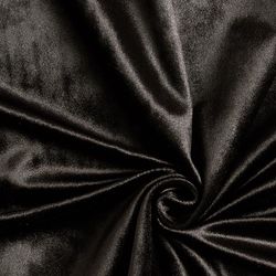 Black velvet with stretch