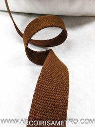 COTTON STRAP FOR BAG HANDLES - Brown
