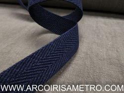 Strap for bag handle - Dark Blue - 30 mm