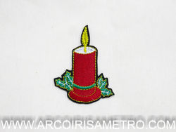 Christmas emblem - Candle