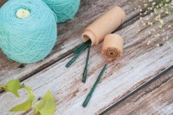 Knitpro Mindful - Teal Wooden Darning Needles
