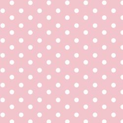 Dots - bubble gum pink