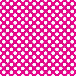 Dots - hot pink