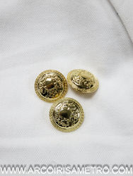 Golden button 32mm