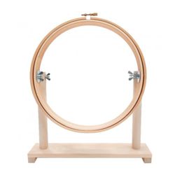 Embroidery hoop with table stand - 25cm 