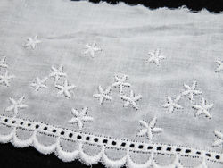 8cm embroidered lace