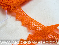 Cotton lace - Orange