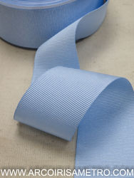 Grosgrain ribbon 40mm - Baby blue 
