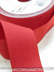 Grosgrain ribbon 40mm - Red