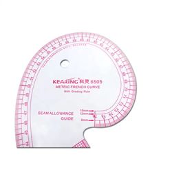 FRENCH CURVE SEWING RULER