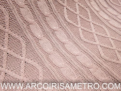 Knit fabric - dusty pink