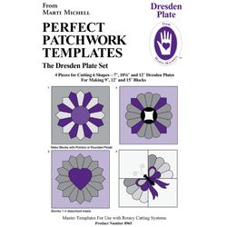 Marti Michel - Perfect Patchwork Templates - Dresden Plate 
