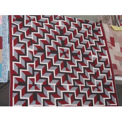 Quilt Vermelho e Preto