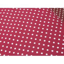 COLORFUL POLKA-DOTS - 18.009 - DARK RED