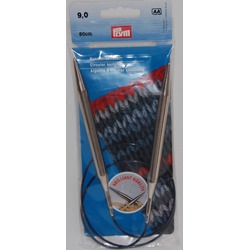 NO. 9 CIRCULAR KNITTING NEEDLES - BRASS