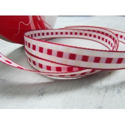 REDWORK RIBBON - STITCHES