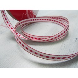 REDWORK RIBBON - STITCHES