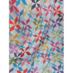 Quilt Estrelinhas coloridas