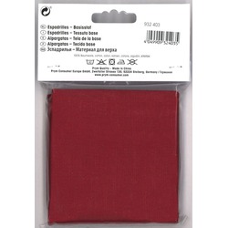 FABRIC FOR  ESPADRILLES  - RED