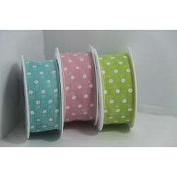 POLKA-DOT RIBBON - 25MM