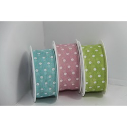 POLKA-DOT RIBBON - 25MM