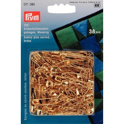 Curved No 2 Safety Pins