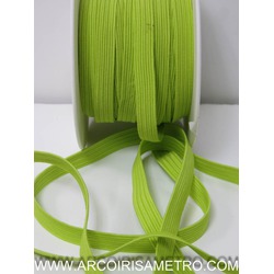 Elastico Colorido com aprox 8mm VERDE ALFAÇE