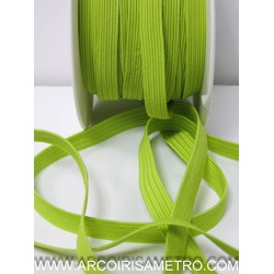 Elastico Colorido com aprox 8mm VERDE ALFAÇE