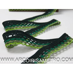 QUAD-COLOR EDGING - GREEN