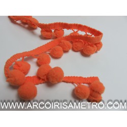POMPONS REGULAR - LARANJA