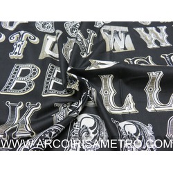 TIDINGS OF GREAT JOY - BLACK ALPHABET