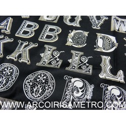 TIDINGS OF GREAT JOY - BLACK ALPHABET