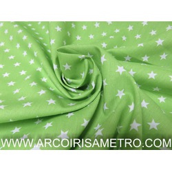 STARS WITH GREEN BACKGROUND