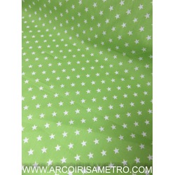 STARS WITH GREEN BACKGROUND