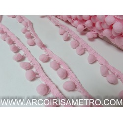POMPONS REGULAR - ROSA BÉBÉ