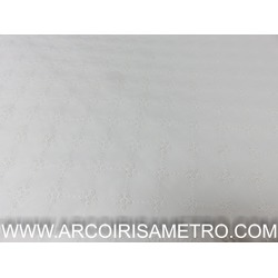 EYELET LACE - DIAMONDS WITH TINY FLOWERS 