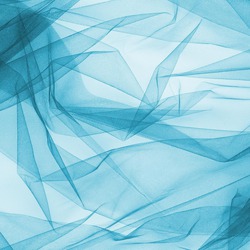 TULE - Netting - SOFT - TURQUOICE