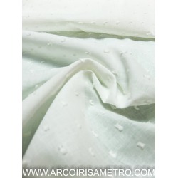 PLUMETTI with mini pom-pons OFF-WHITE