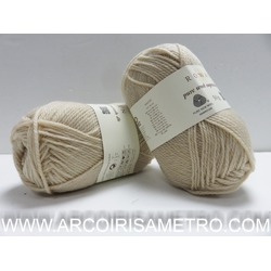 LÃ ROWAN - PURE WOOL SUPERWASH DK -  101 chalk